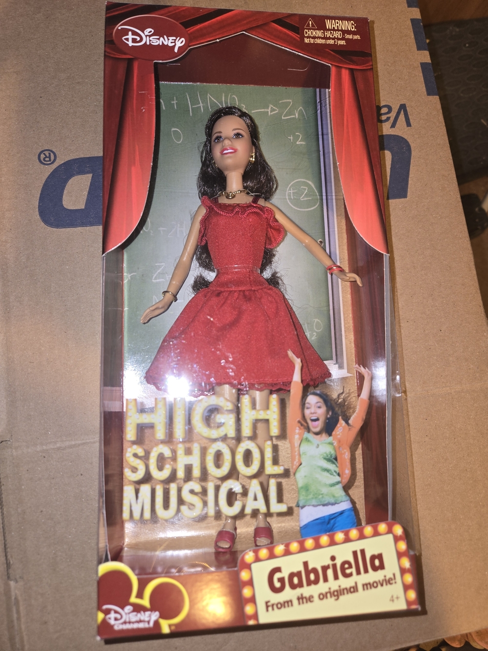 Disney High School Musical Gabriella Doll in Red Dress
